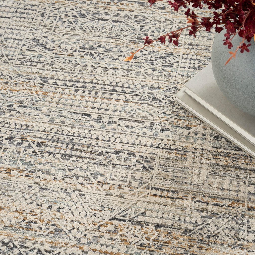 nourison lynx lnx05 ivory slate rug