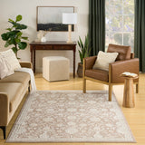 nourison isla isl01 mocha rug