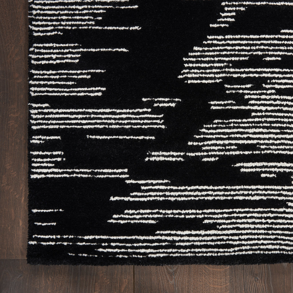 nourison ma30 star smr02 black ivory rug