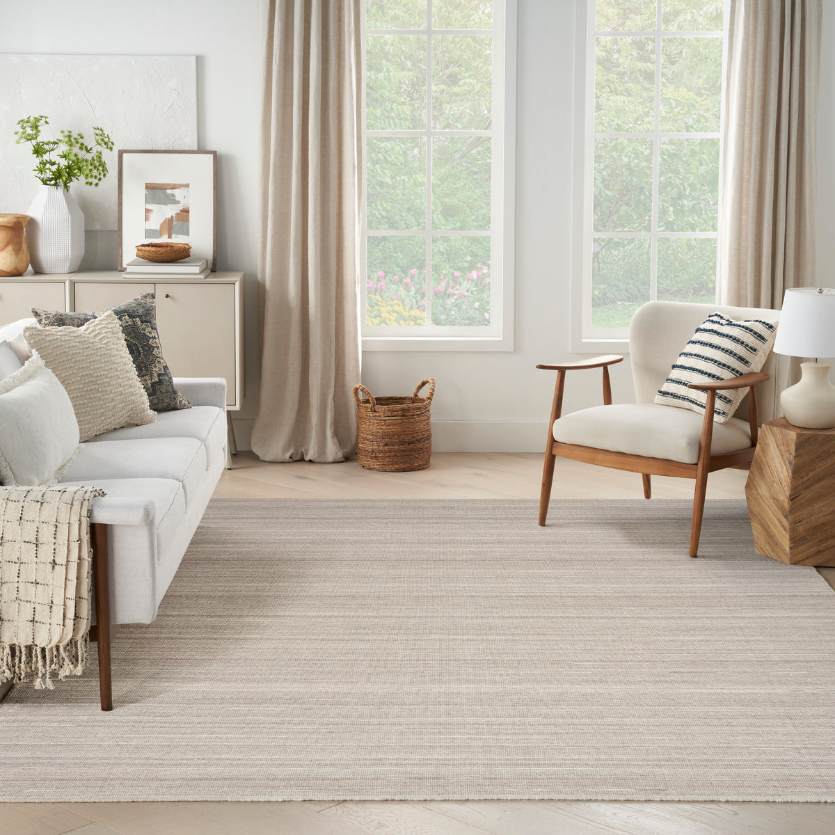 nourison interweave iwv01 grey rug
