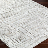 surya calgary cgr 2302 light grey rug