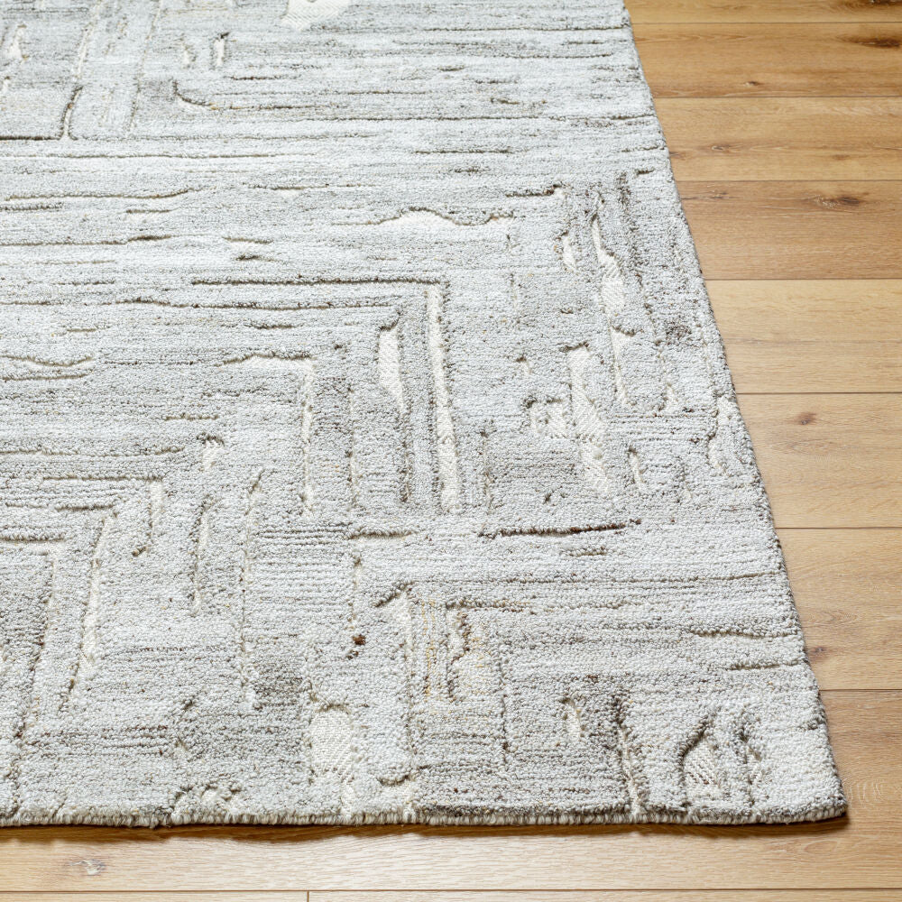 surya calgary cgr 2302 light grey rug