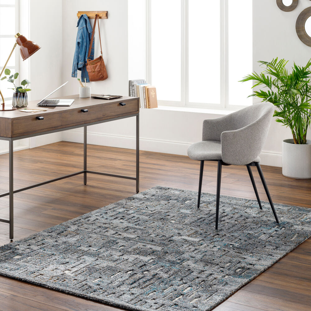 surya calgary cgr 2305 teal rug