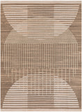 nourison astra machine washable asw03 latte rug
