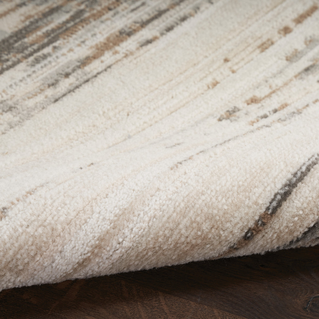 nourison serenity home srh03 ivory beige rug