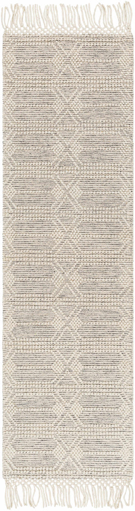Hauteloom Chars CHARS Ivory Woven/Flatwoven Wool Rug