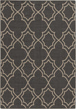 Hauteloom Chertsey CHE Black Machine Made Olefin Rug