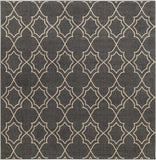 Hauteloom Chertsey CHE Black Machine Made Olefin Rug