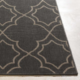 Hauteloom Chertsey CHE Black Machine Made Olefin Rug