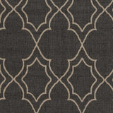 Hauteloom Chertsey CHE Black Machine Made Olefin Rug