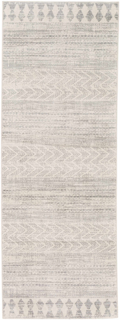 Hauteloom Chinnor CHINN Light Gray Machine Made Polypropylene Rug