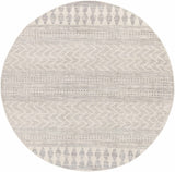 Hauteloom Chinnor CHINN Light Gray Machine Made Polypropylene Rug