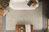 nourison modern comfort mnc01 ivory black rug