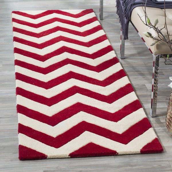 safavieh clearance chatham cht715g red rug