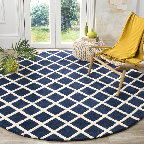 safavieh clearance chatham cht718c navy rug