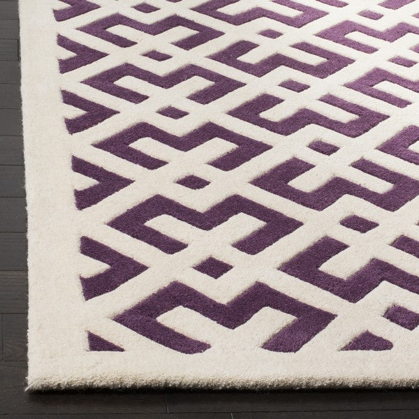 safavieh clearance chatham cht719f purple rug
