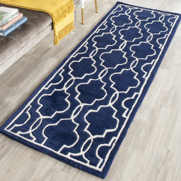 safavieh clearance chatham cht723c navy rug