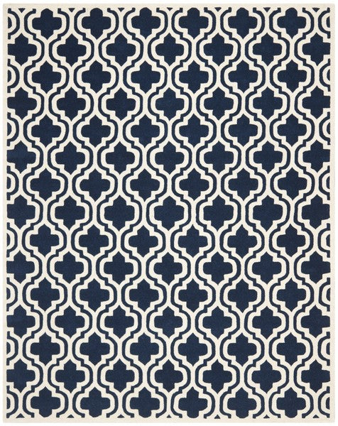 safavieh clearance chatham cht727c navy rug