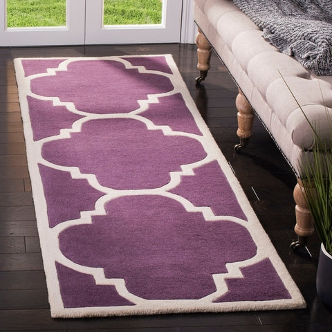 safavieh clearance chatham cht730f purple rug