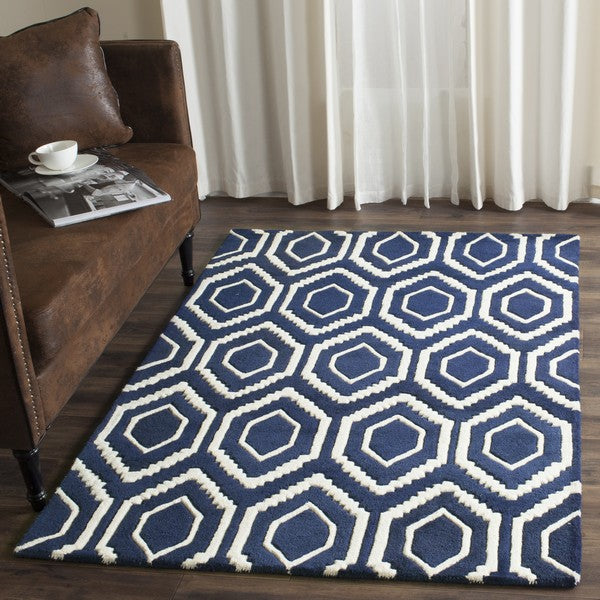 safavieh clearance chatham cht731c dark blue rug