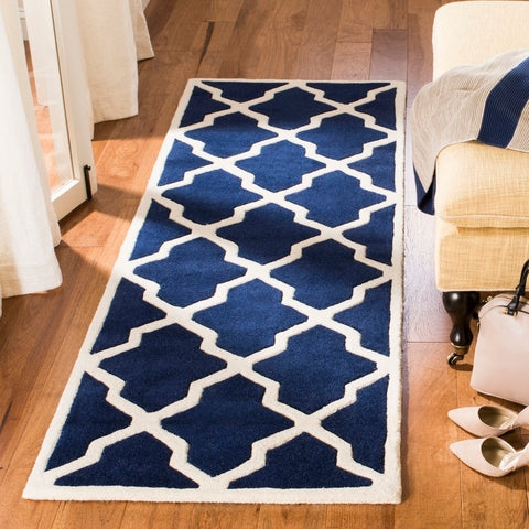 safavieh clearance chatham cht735c navy rug