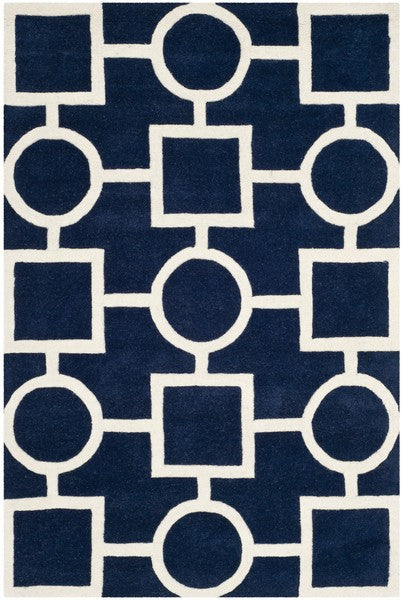 safavieh clearance chatham cht737c navy rug