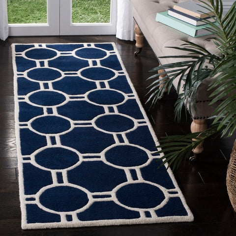 safavieh clearance chatham cht739c navy rug