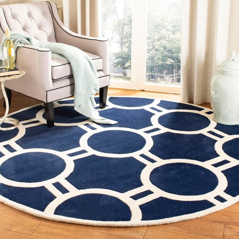 safavieh clearance chatham cht739c navy rug