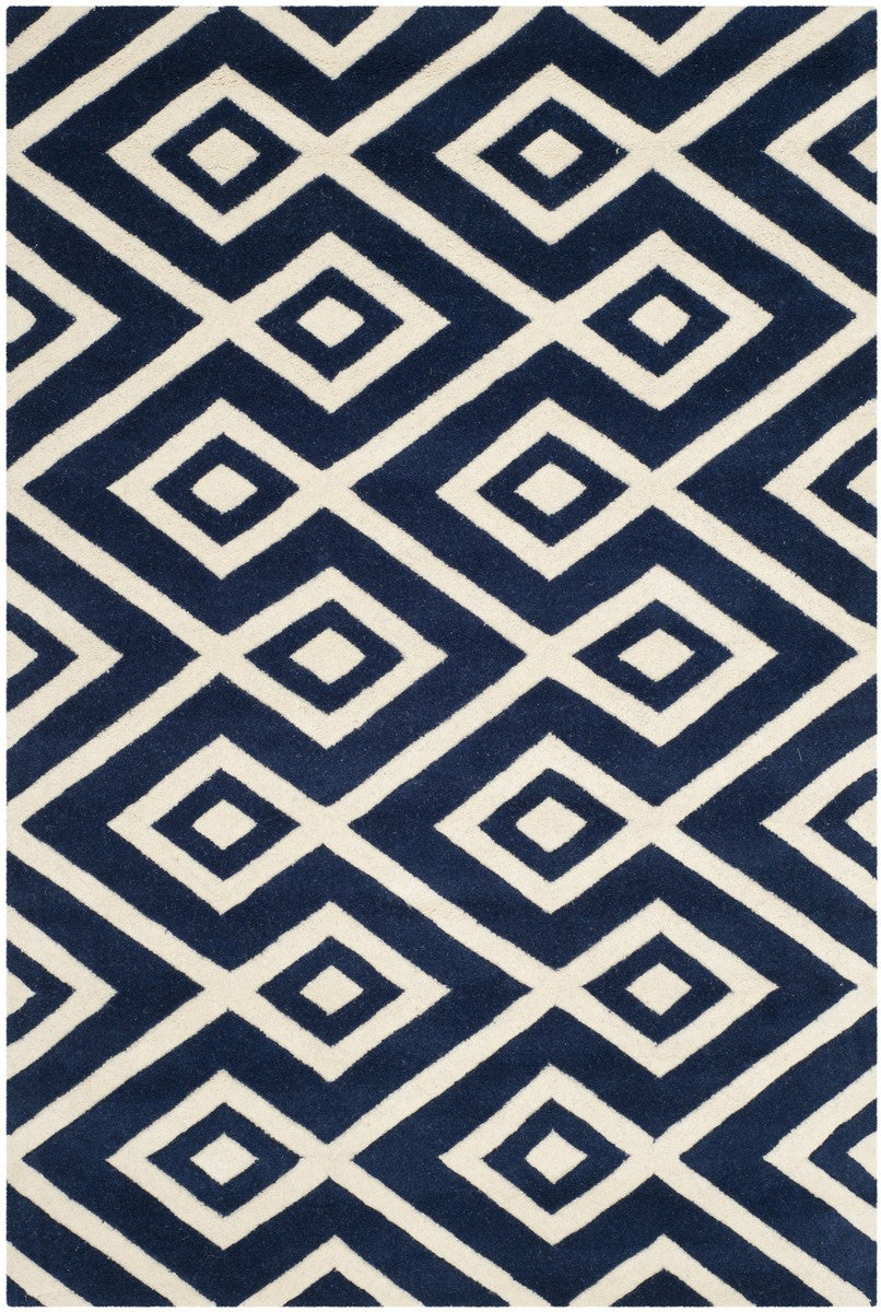 safavieh clearance chatham cht742c navy rug
