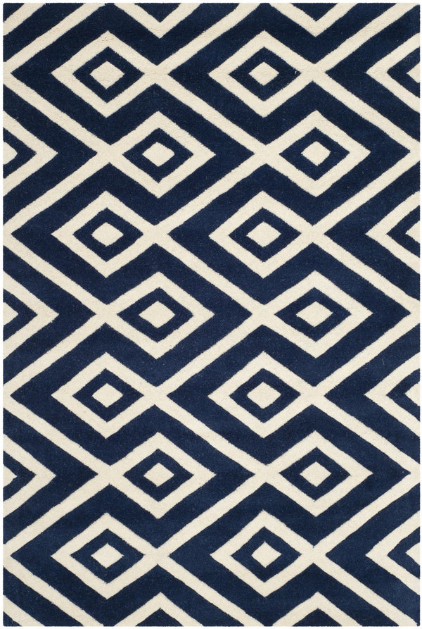 safavieh clearance chatham cht742c navy rug