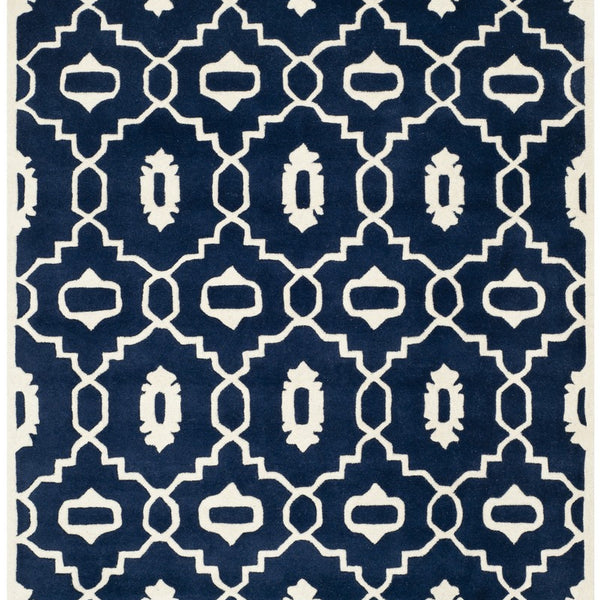 safavieh clearance chatham cht745c navy rug
