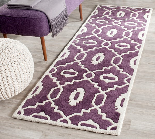 safavieh clearance chatham cht745f purple rug