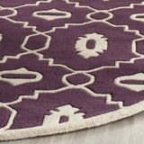 safavieh clearance chatham cht745f purple rug