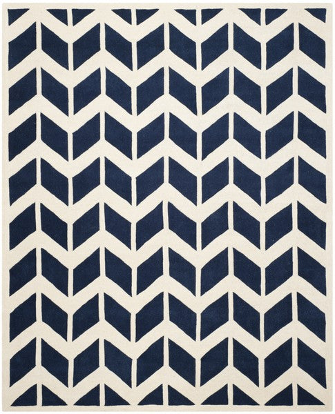 safavieh clearance chatham cht746c navy rug