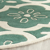 safavieh clearance chatham cht751t teal green rug