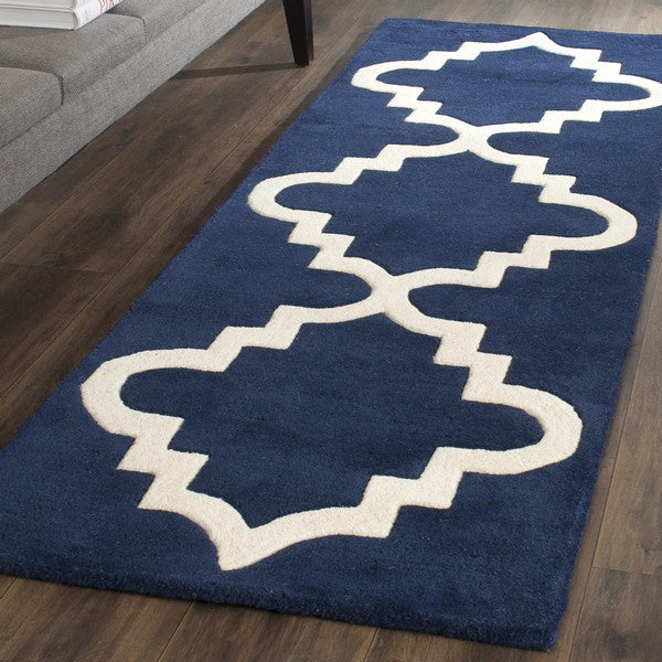 safavieh clearance chatham cht753c navy rug