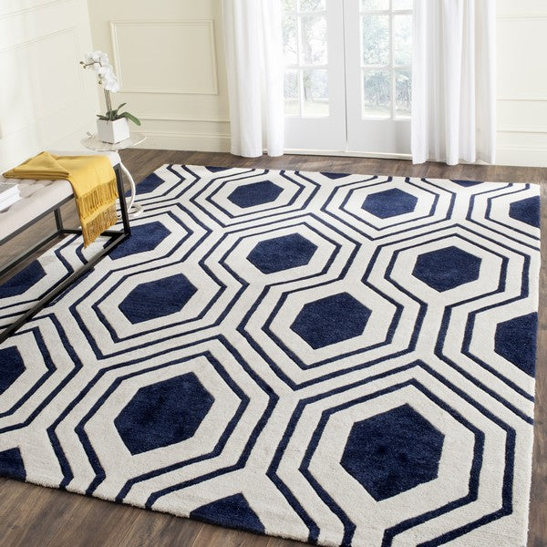 safavieh clearance chatham cht760c navy blue rug