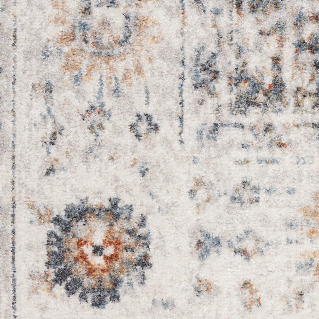 nourison astra machine washable asw16 ivory multicolor rug