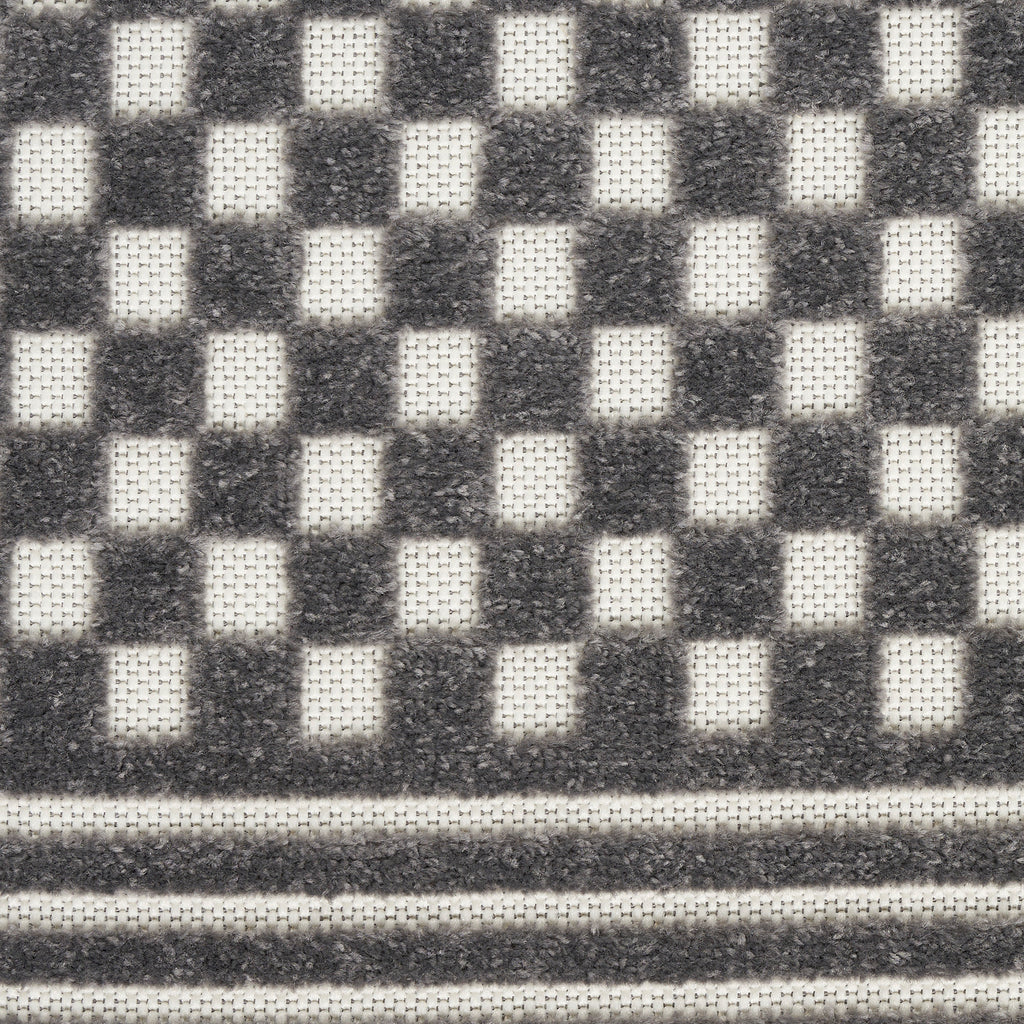 nourison care free caf02 grey rug