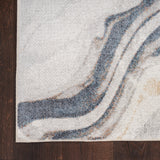 nourison astra machine washable asw15 ivory blue rug