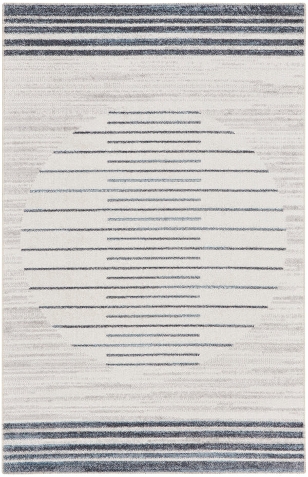 nourison astra machine washable asw04 ivory blue rug