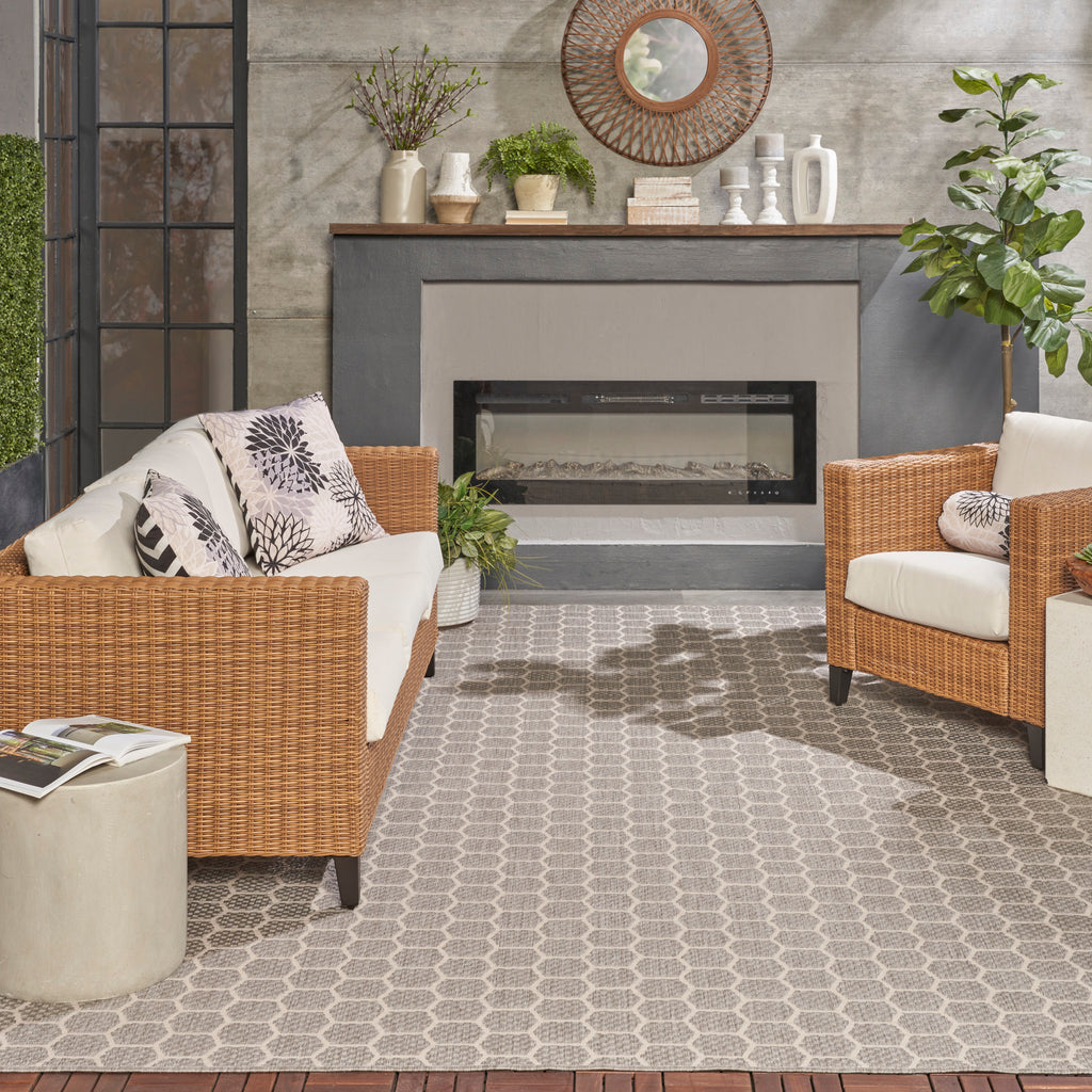 nourison twist reversible tws01 grey rug