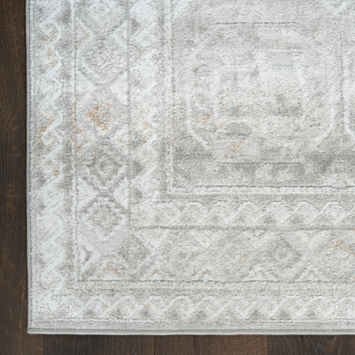 nourison dekor dek01 grey rug