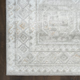 nourison dekor dek01 grey rug