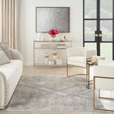 nourison iliana ili03 grey mocha rug