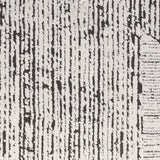 nourison ck024 irradiant irr01 cream black rug