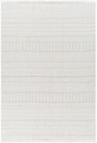 Hauteloom Limited Edition CIRA01 White Machine Made Polyester Rug