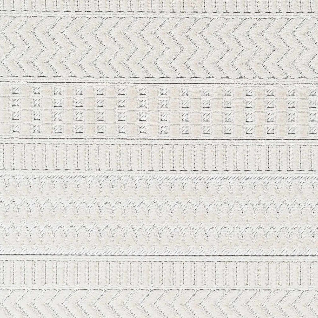 Hauteloom Limited Edition CIRA01 White Machine Made Polyester Rug