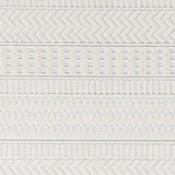 Hauteloom Limited Edition CIRA01 White Machine Made Polyester Rug