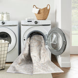 nourison astra machine washable asw12 silver grey rug